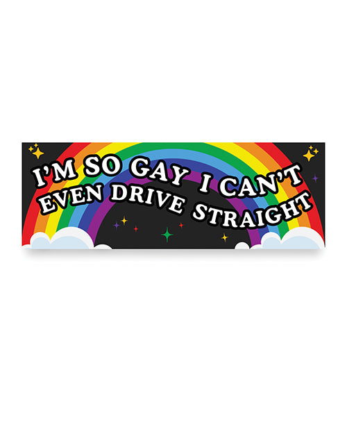 Not Regular Toys I'm So Gay Car Magnet