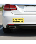 Not Regular Toys My Driving Scares Me Too Car Magnet - Image 2