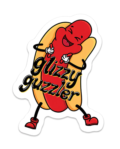 Not Regular Toys Glizzy Guzzler Hotdog Funny Vinyl Sticker