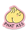 Not Regular Toys Phat Ass Dumpling Funny Vinyl Sticker