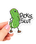 Not Regular Toys Pickle Slut Funny Vinyl Sticker - Image 2