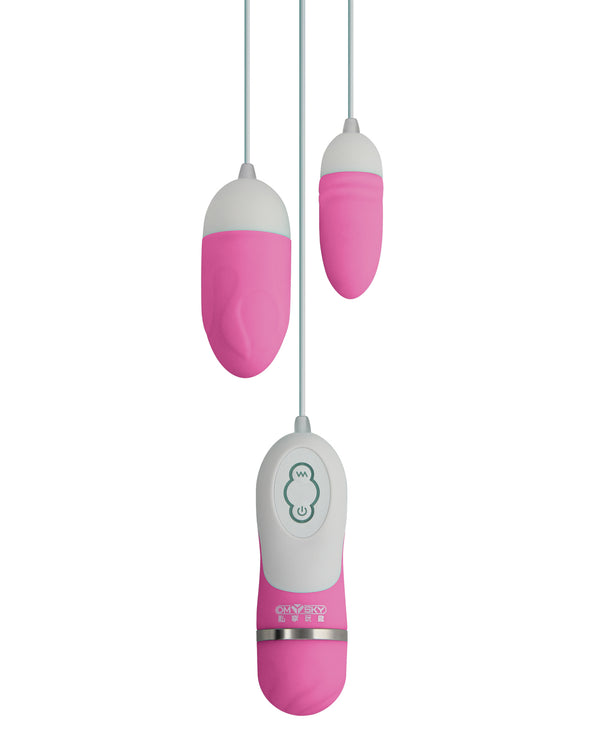 Gigaluv GigaLuv Dual Vibra Bullets - 10 Functions Pink