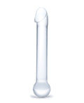 Glas Glas 7" Realistic Head Glass Dildo - Clear - Image 2