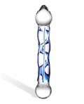Glas Glas 6.5" Tip Textured Glass Dildo - Image 2