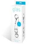 Glas Glas 6" Textured G-Spot Glass Dildo