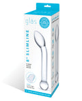 Glas Glas 8" Slimline G-Spot Glass Dildo