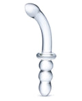 Glas Glas 8" Ribbed G-Spot Glass Dildo - Image 2