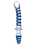 Glas Glas 10" Mr. Swirly Double Ended Glass Dildo & Butt P - Image 2
