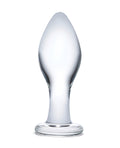 Glas Glas 4" Classic Butt Plug - Clear - Image 2