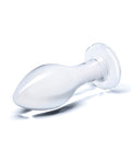 Glas Glas 4" Classic Butt Plug - Clear - Image 3