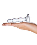 Glas Glas Triple Play Beaded Butt Plug - Clear - Image 2