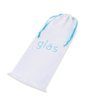 Glas Glas 10" Twister Dual Ended Dildo - Blue - Image 5