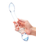 Glas Glas 9.5" Double Play Dual Ended Dildo - Clear - Image 4