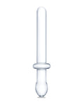 Glas Glas 9.25" Classic Smooth Dual Ended Dildo - Clear - Image 2