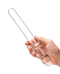 Glas Glas 9.25" Classic Smooth Dual Ended Dildo - Clear - Image 4