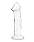 Glas Glas 6" Dildo w/Veins & Flat Base - Image 2