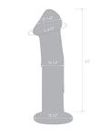 Glas Glas 6" Dildo w/Veins & Flat Base - Image 4