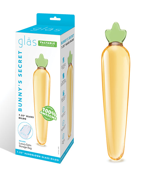 Glas Glas 7.25" Dildo Bunny's Secret
