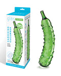 Glas Glas 8.25" Dildo Caressing Cucumber