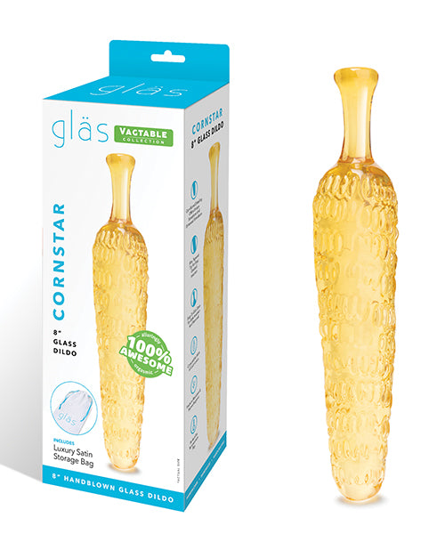 Glas Glas 8" Dildo Cornstar