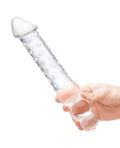 Glas Glas 12" Double Ended Glass Dildo w/Anal Beads - Clear - Image 4