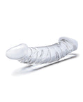 Glas Glas 10.5" Realistic Girthy Glass Double Dong - Clear