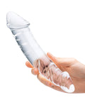 Glas Glas 10.5" Realistic Girthy Glass Double Dong - Clear - Image 4