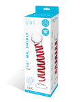 Glas Glas 10" Mr. Swirly Dildo - Red - Image 2