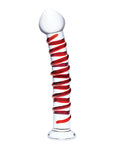 Glas Glas 10" Mr. Swirly Dildo - Red - Image 3