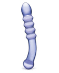 Glas Glas Purple Rain Ribbed Glass Dildo - Image 2