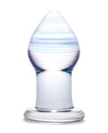 Glas Glas Amethyst Rain Glass Butt Plug - Image 2