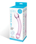 Glas Glas Double Trouble Glass Dildo - Purple