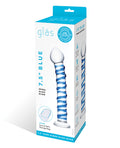 Glas Glas Spiral Glass Dildo - Blue