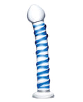 Glas Glas Spiral Glass Dildo - Blue - Image 2