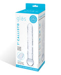 Glas Glas Callisto Glass Dildo - Clear