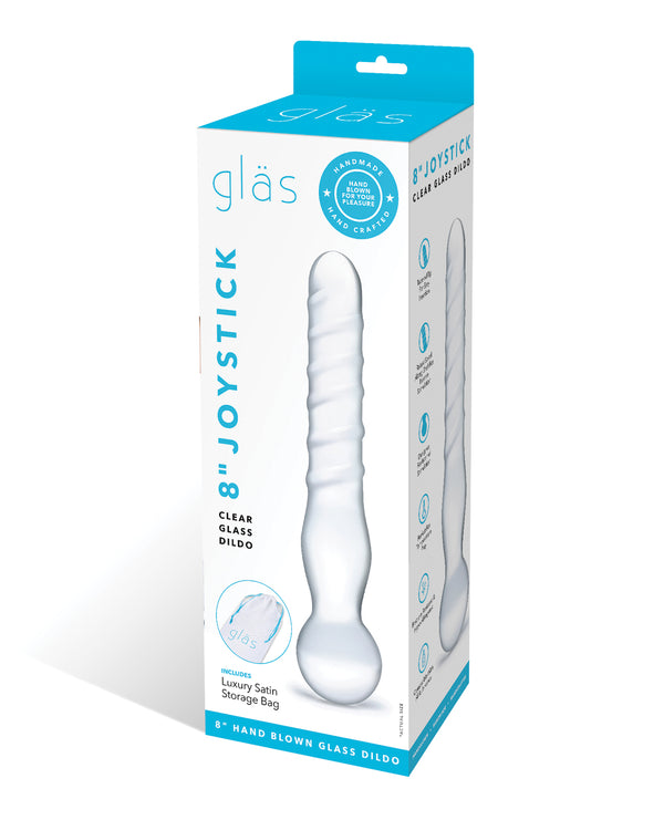 Glas Glas Joystick Dildo