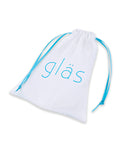 Glas Glas 3.5" Rechargeable Vibrating Butt Plug - Blue - Image 5