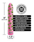 Stoner Vibes Stoner Vibes Pack A Fatty Multi Speed Vibrator - Pink Kush - Image 4