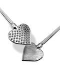 Nixie Nixie Flaming Heart Riding Crop - Silver - Image 2