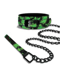 Stoner Vibes Stoner Vibes Glow in the Dark Collar & Leash - Image 2