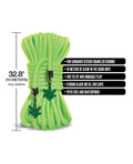 Stoner Vibes Stoner Vibes Glow in the Dark Rope - Green - Image 4