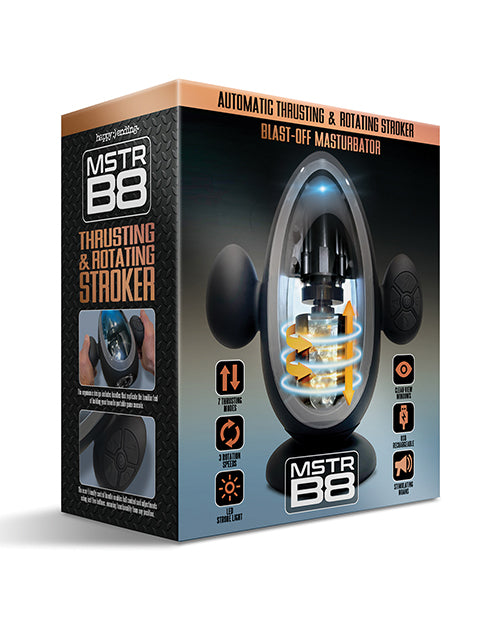 MSTR B8 MSTR B8 Blast Off Automatic Thrusting & Vibrating Stroker