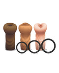 Happy Ending MSTR B8 Stroker Set w/C-Rings - Assorted Pack of 3 - Image 2