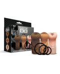 Happy Ending MSTR B8 Stroker Set w/C-Rings - Assorted Pack of 3 - Image 3