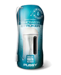 Happy Ending Shower Stroker Vibrating Pussy - Clear