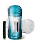 Happy Ending Shower Stroker Vibrating Pussy - Clear - Image 2