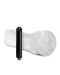 Happy Ending Shower Stroker Vibrating Pussy - Clear - Image 3