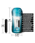 Happy Ending Shower Stroker Vibrating Pussy - Clear - Image 4