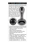 Gender X Gender X Black Pearl Plug - Black - Image 2
