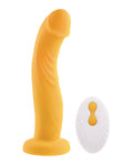 Gender X Gender X Sweet Embrace Dual Motor Strap On Vibe w/Harness - Yellow - Image 5